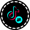 tiktok followers android application logo